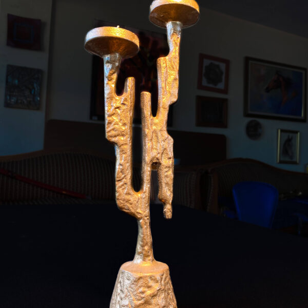 pirinç İkili Şamdan